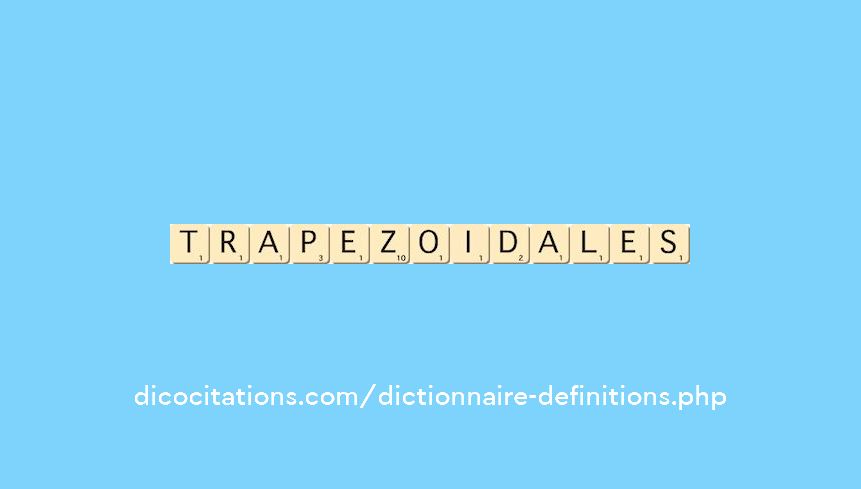 trapezoidales