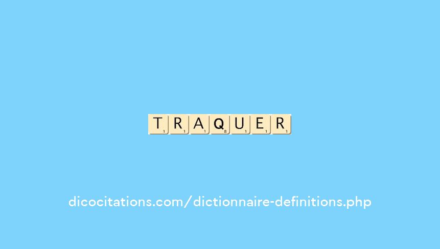 traquer
