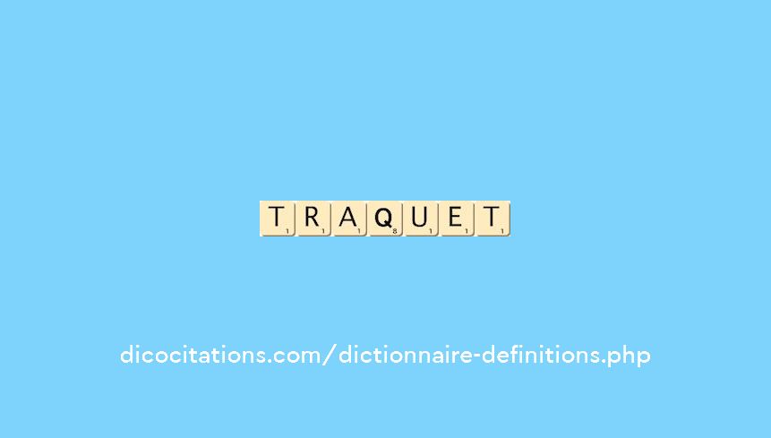 traquet