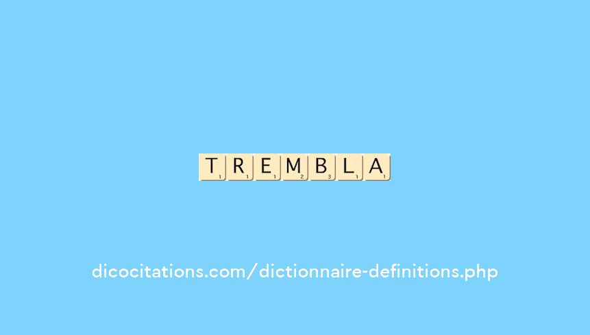 trembla trembla