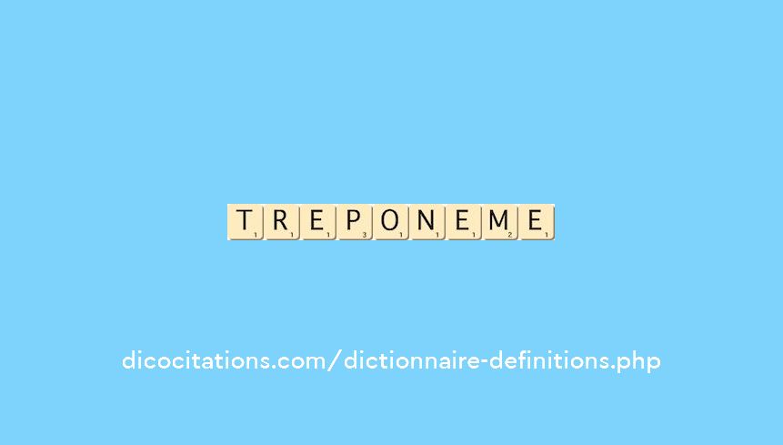 treponeme treponeme