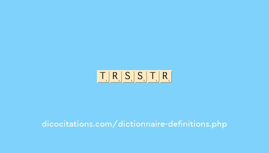 tressauter
