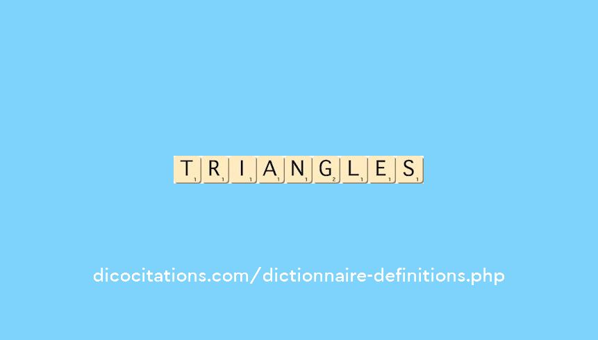 triangles triangles