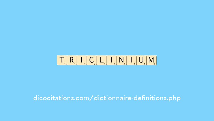 triclinium