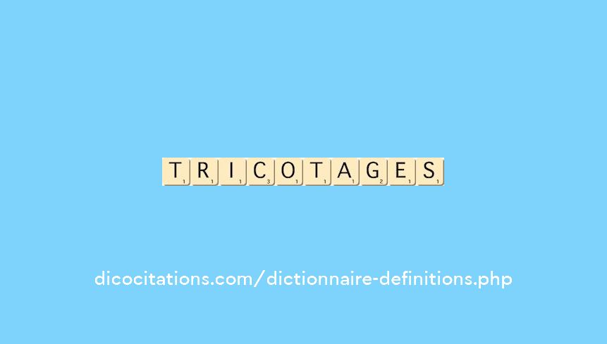 tricotages