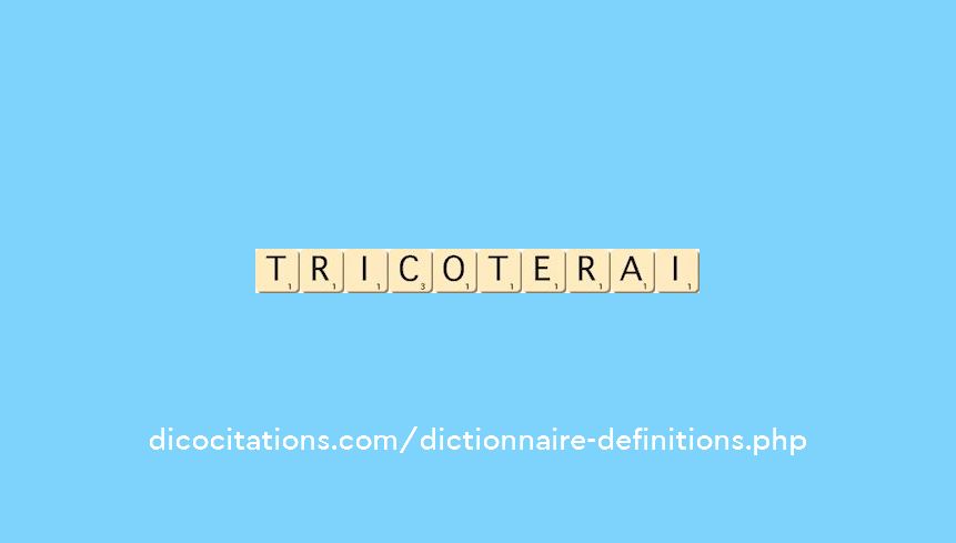 tricoterai