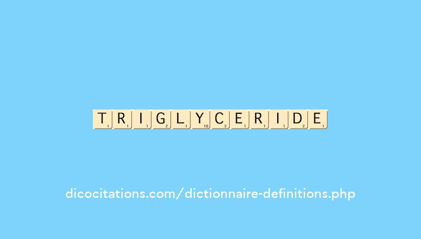 triglyceride triglyceride