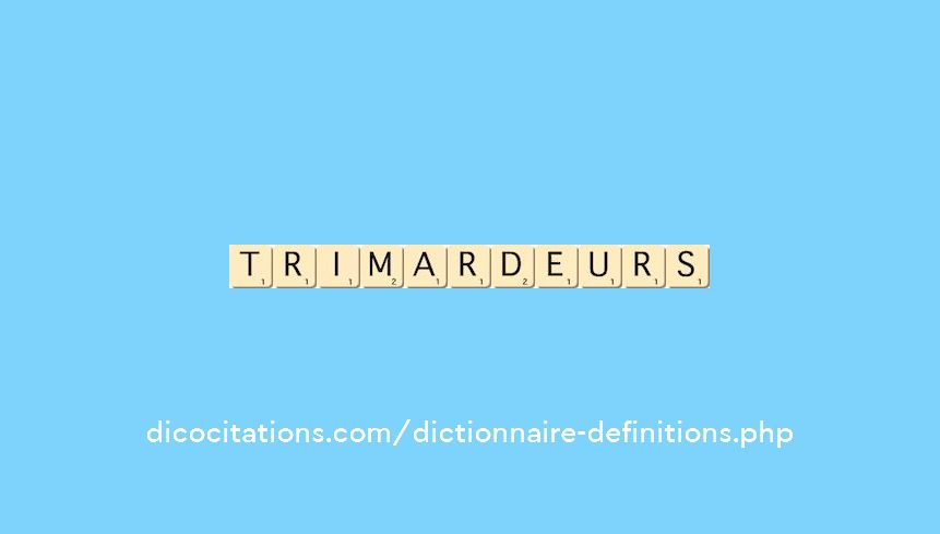 trimardeurs trimardeurs