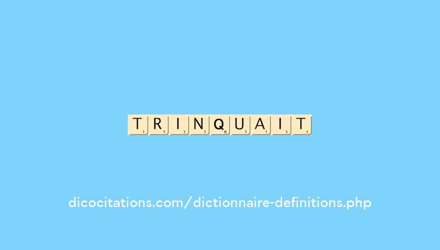 trinquait trinquait