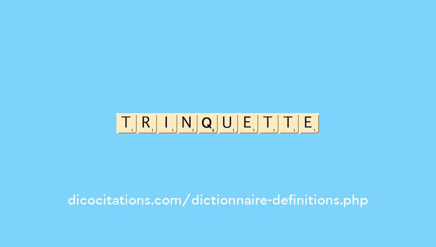 trinquette trinquette
