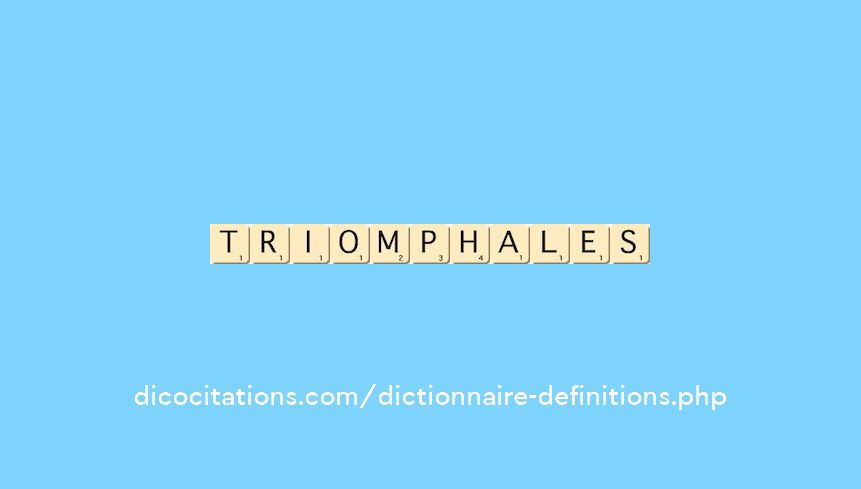 triomphales triomphales