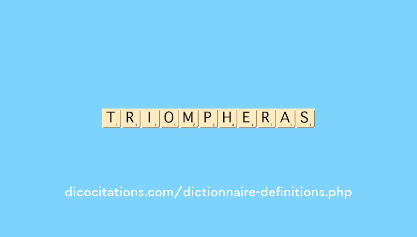 triompheras triompheras