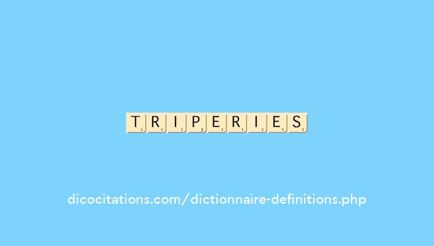 triperies triperies