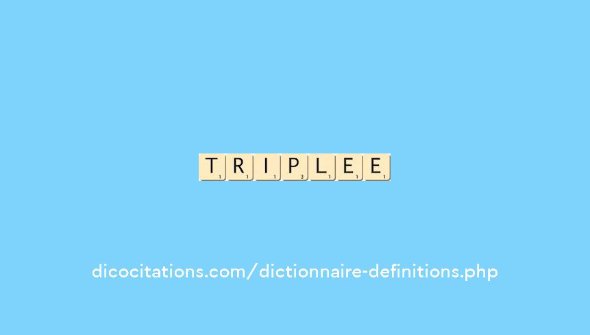 triplee triplee