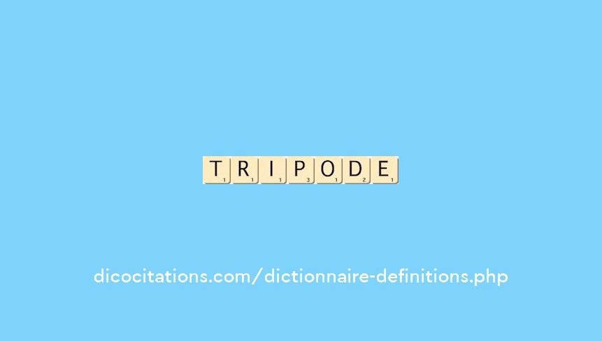 tripode tripode