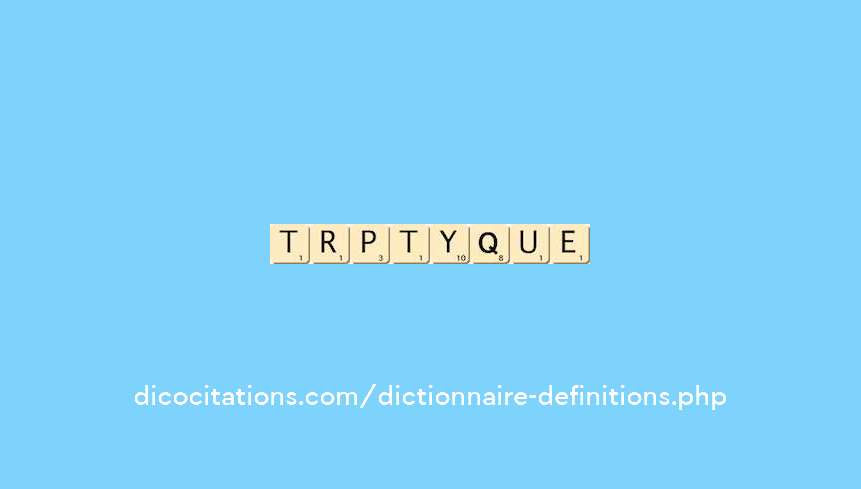triptyque