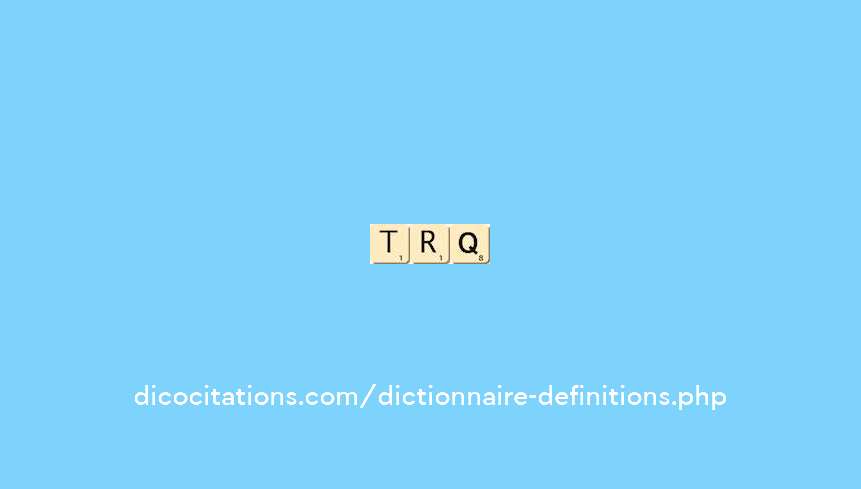 trique trique