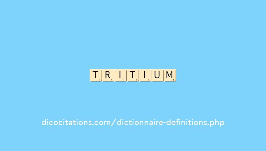 tritium tritium