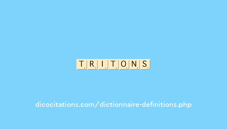tritons tritons