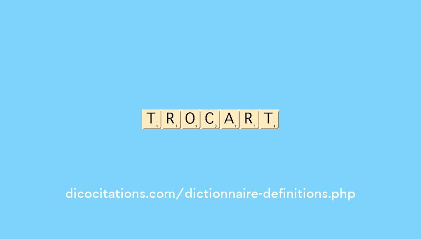 trocart trocart