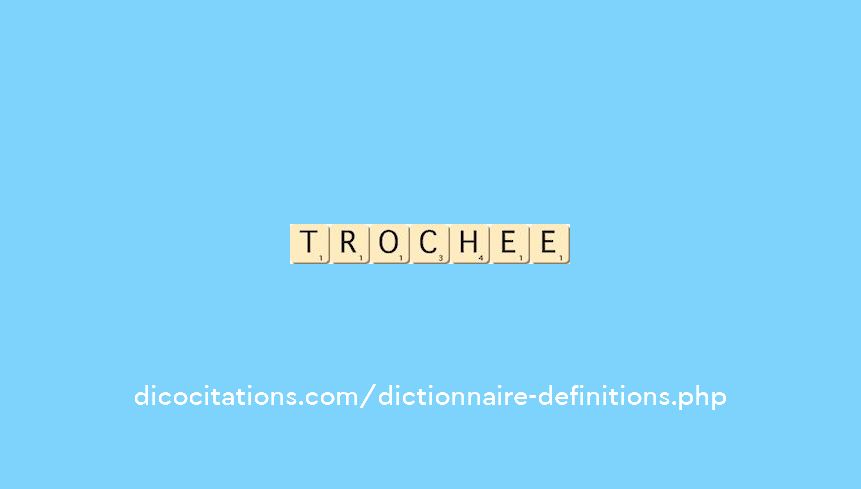 trochee