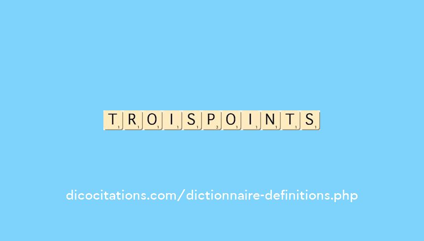 trois-points trois-points