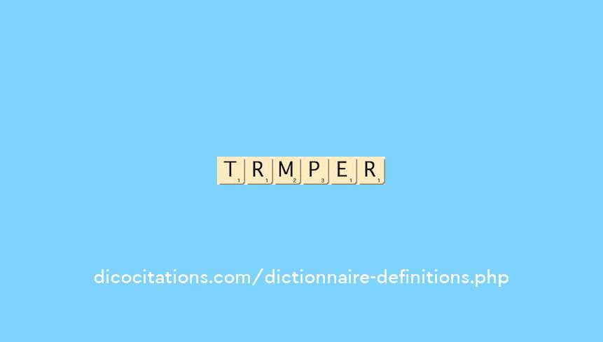 tromper tromper