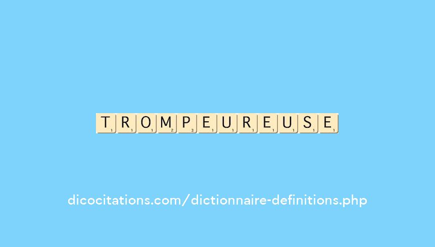 trompeur--euse