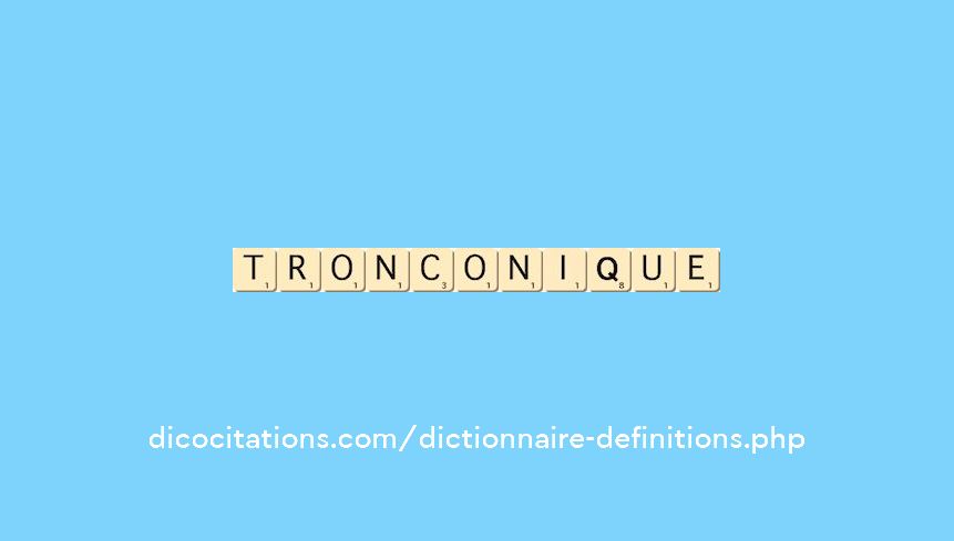 tronconique