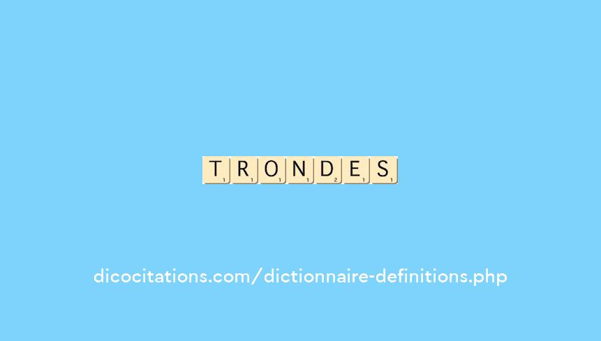 trondes