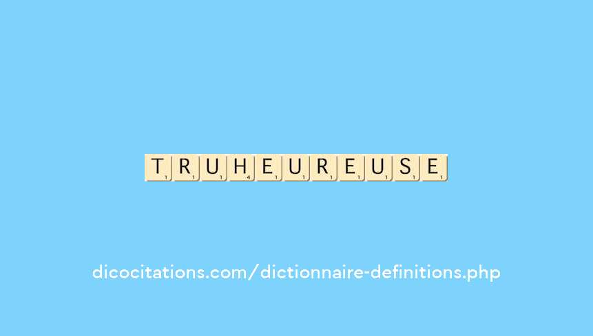 trucheur--euse