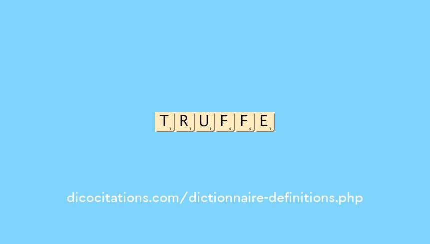 truffe truffe