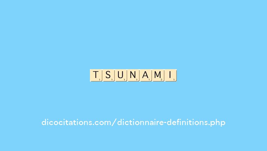 tsunami tsunami