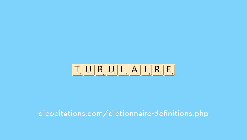 tubulaire tubulaire