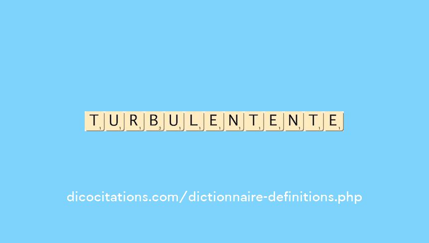 turbulent--ente