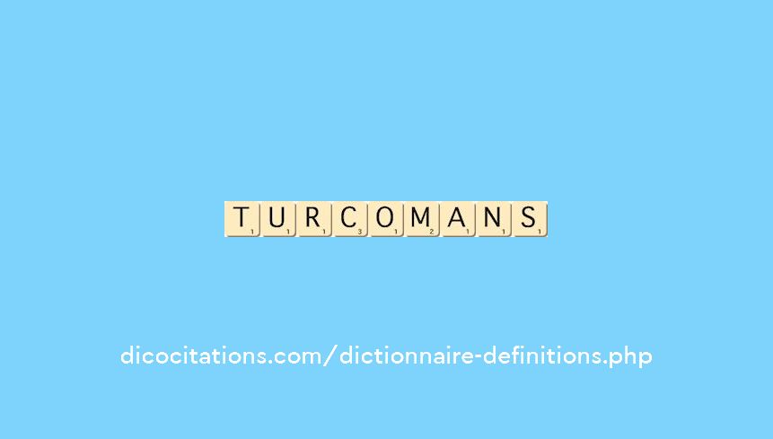 turcomans turcomans
