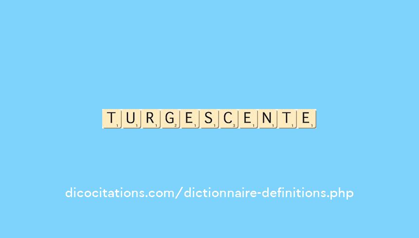 turgescente turgescente