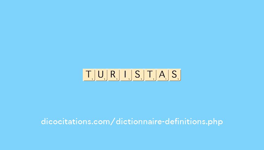 turistas turistas
