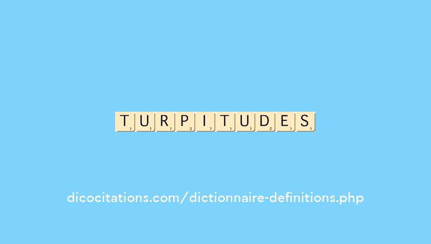 turpitudes turpitudes