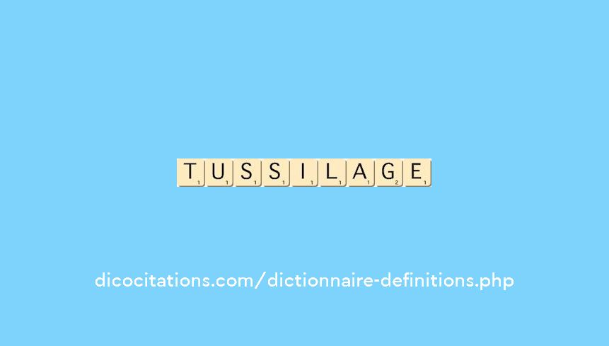tussilage tussilage