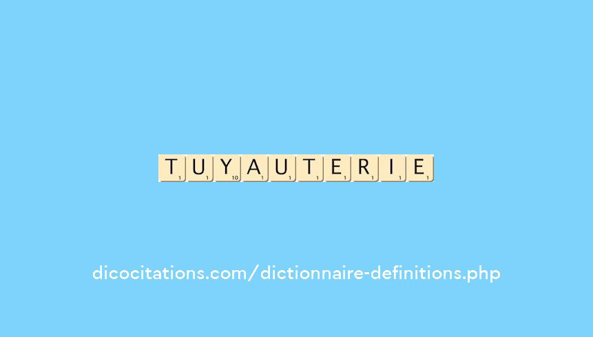 tuyauterie