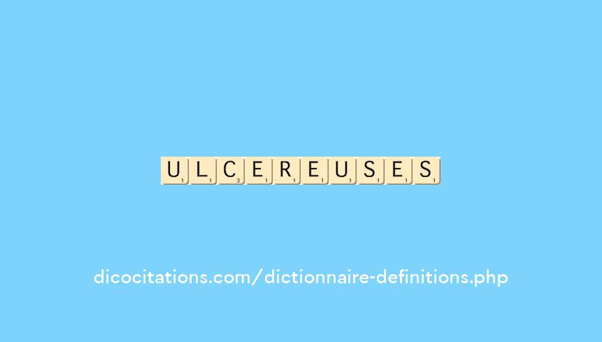 ulcereuses ulcereuses