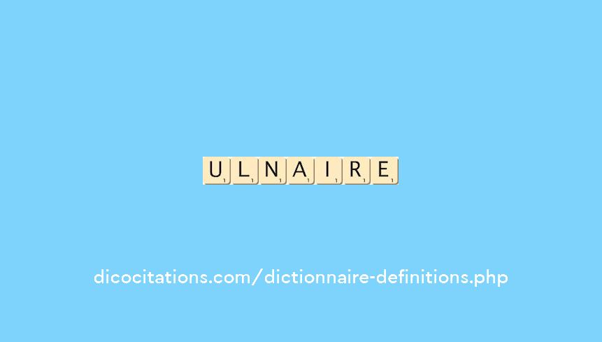 ulnaire ulnaire