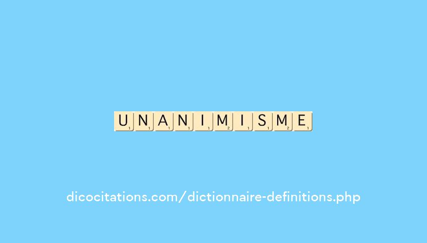 unanimisme