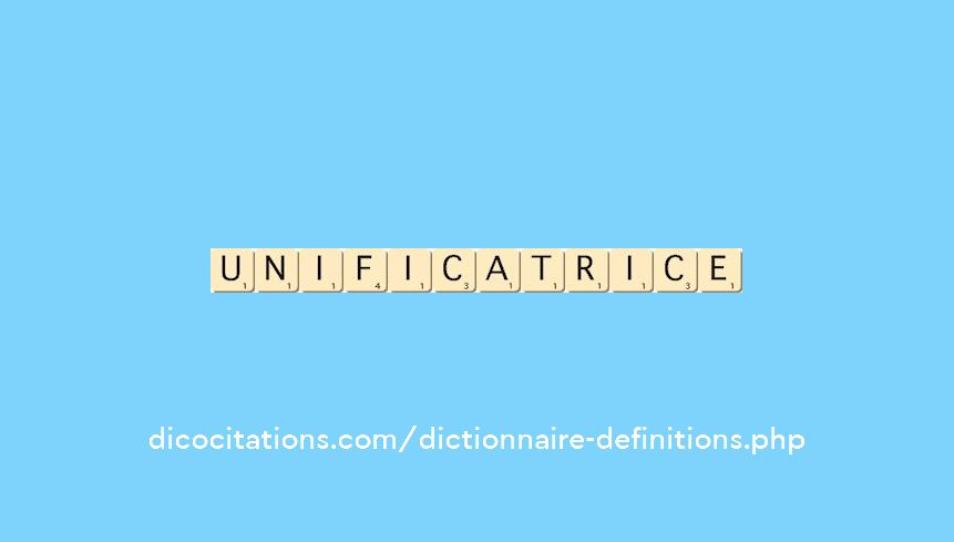 unificatrice unificatrice