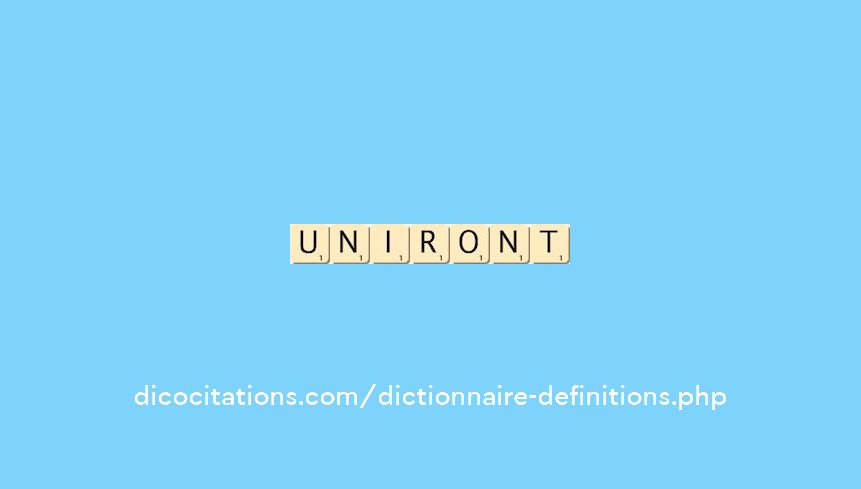 uniront uniront