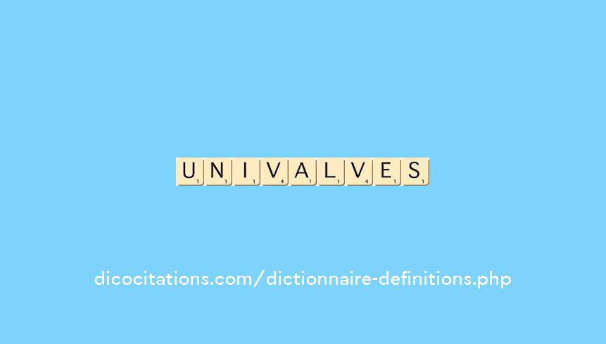 univalves univalves