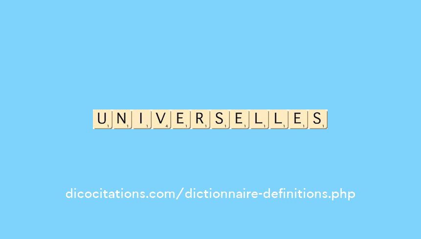 universelles universelles