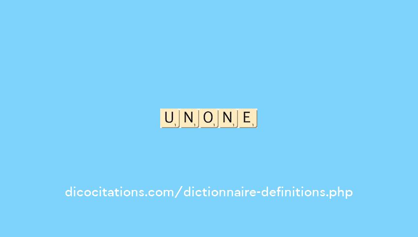 unone