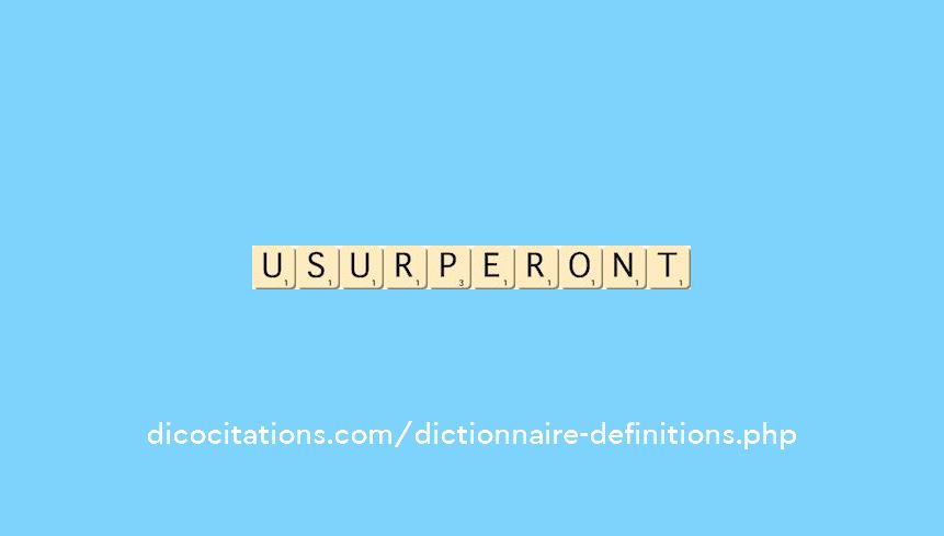 usurperont usurperont